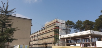 Fot. UM Pionki - budowa szpitala w Pionkach